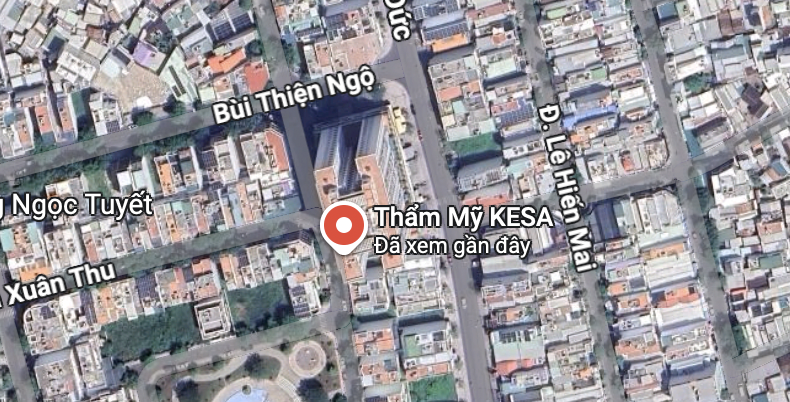 Map location of KESA Spa in Nha Trang
